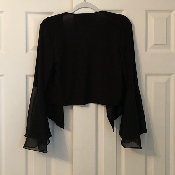 NWT Michelle Lynn Black Shawl - Picture 7 of 10